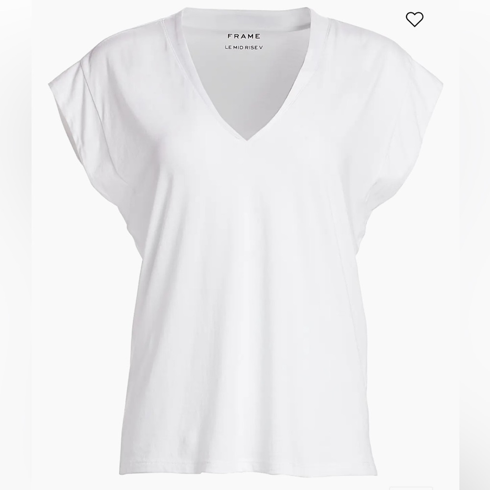 Frame 100% Organic Cotton V-Neck